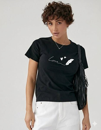 Футболка Iraopt IR148 black - делук