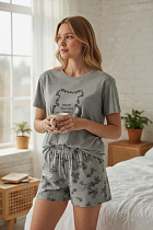 Пижама Trikotag T779 grey - делук