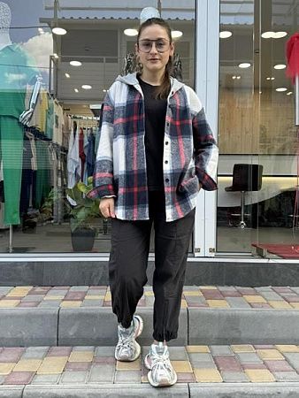 Рубашка Jjf 7732-1 navy - делук