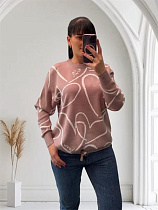 Свитер Levisha 25503 beige - делук