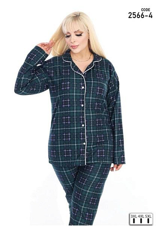 Пижама Estima 2566-4 green - делук