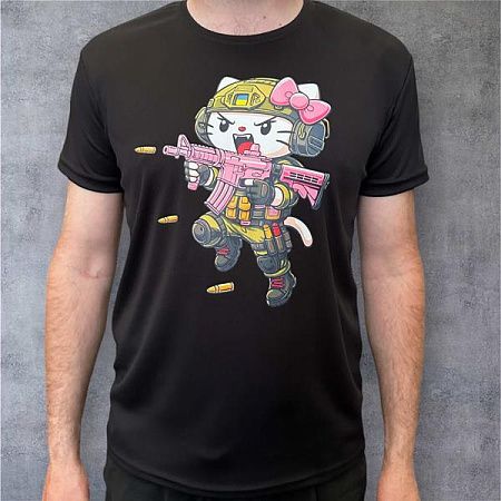 Футболка Madoka 939 black - делук