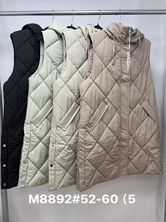 Жилетка Jacket M8892 brown - делук