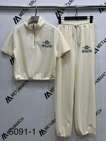 Костюм Спорт Met&March 5091-1 l.beige - делук