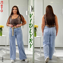 Джинсы Vidlyry 3750-3 l.blue - делук