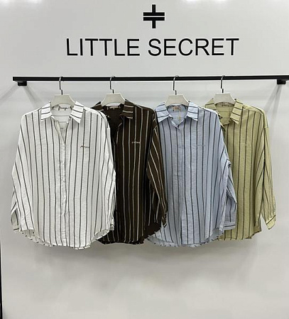 Рубашка Little Secret 1973 green - делук