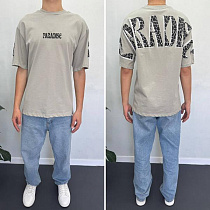 Футболка I8Denim 90556 grey - делук