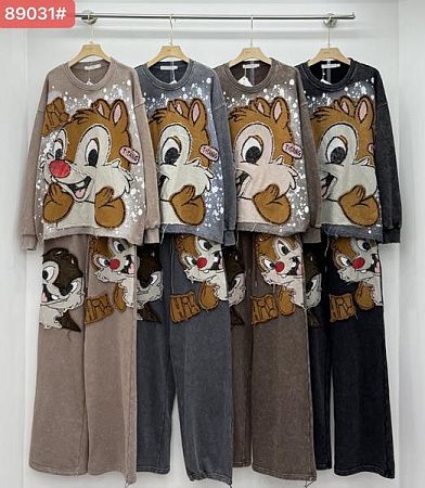 Костюм Шаолинь 89031 beige - делук