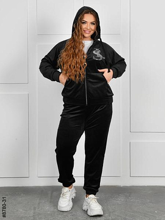 Костюм Спорт Odesaopt 8780-31 black - делук