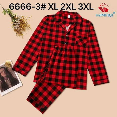 Пижама Estima 6666-3 red - делук