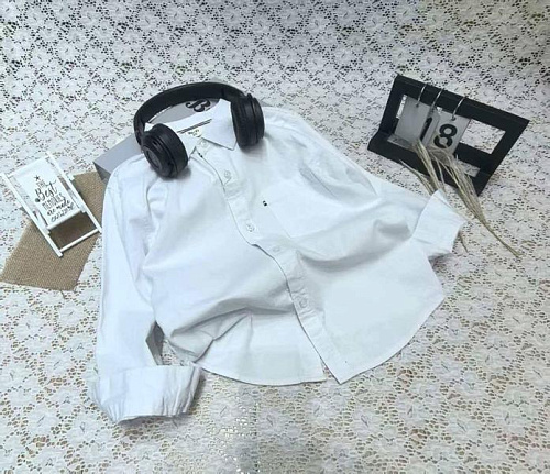 Рубашка Meloria 3023 white - делук
