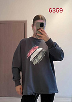 Свитер Fsn 6359 grey - делук