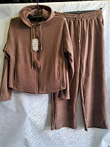 Костюм Спорт Giang 2098 brown - делук
