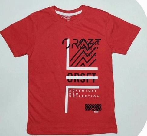 Футболка Ibambino IB362 red - делук
