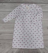 Ночнушка Imlion 7153 white-pink - делук