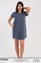 Ночнушка Trikotag T449 d.grey - делук