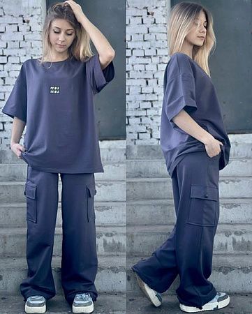 Костюм Karolina KR229 navy - делук