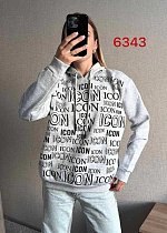 Худи Fsn 6343 l.grey - делук