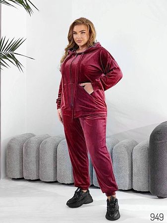Костюм Спорт Loren 949 wine - делук