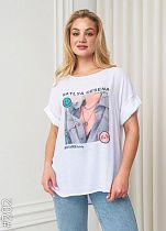 Футболка Jjf 202 white - делук