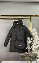 Куртка Delfinka 66113 black - делук