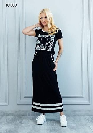 Платье Dra Gon 10069 black - делук