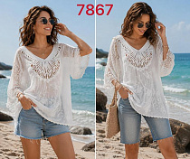 Блузка Gertie 7867 white - делук