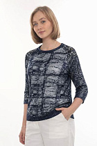 Свитер Julia JL872 navy - делук