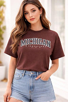 Футболка Loren 782 brown - делук