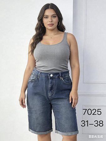 Шорты Newjeans 7025 blue - делук