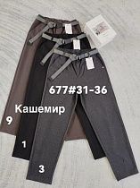 Штаны Leen 677-3 grey - делук