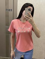 Футболка Fsn 7103 coral - делук