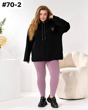 Худи Bat 70-2 black - делук