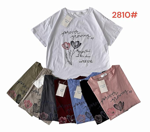 Футболка Peng 2810 mix - делук