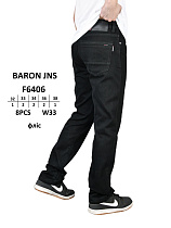 Джинсы God Baron F6406 black - делук