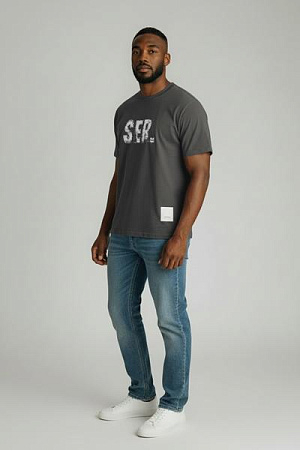 Футболка 2Bro BR915 grey - делук