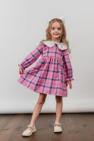 Платье Moda School 7303 pink - делук