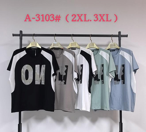 Футболка Saint Wish A3103 mix - делук