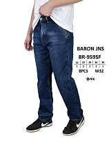 Джинсы God Baron BR-9595F blue - делук