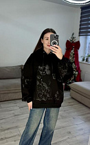 Худи S.Style 646 black - делук