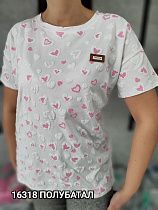 Футболка Mmc Clothes 16318-1 white - делук