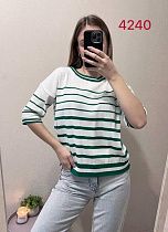 Свитер Fsn 4240 green - делук