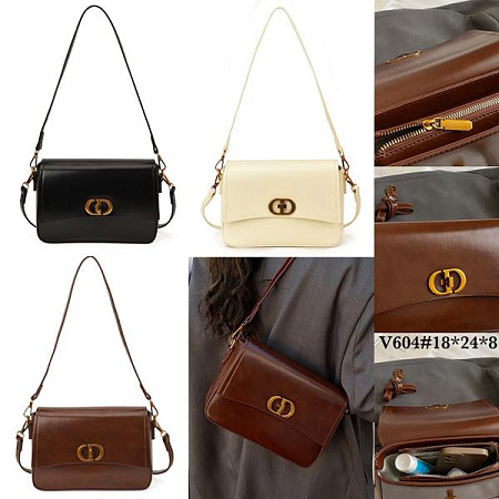 Сумка Fashion Bag V604 black - делук