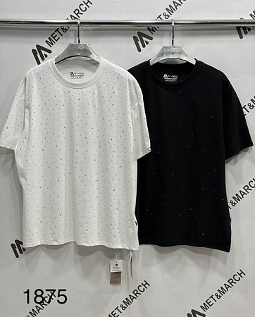 Футболка Met&March 1875 black - делук