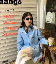 Рубашка Lolo Blues 351 l.blue - делук