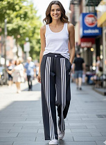 Штаны Спорт Newe NW835 black - делук