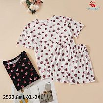 Пижама Saimeiqi 2522-8 black - делук