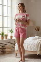 Пижама Trikotag T413 pink - делук