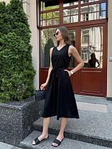 Платье Arina 1610 black - делук