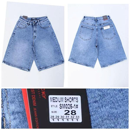 Шорты Relucky SB025-1 l.blue - делук